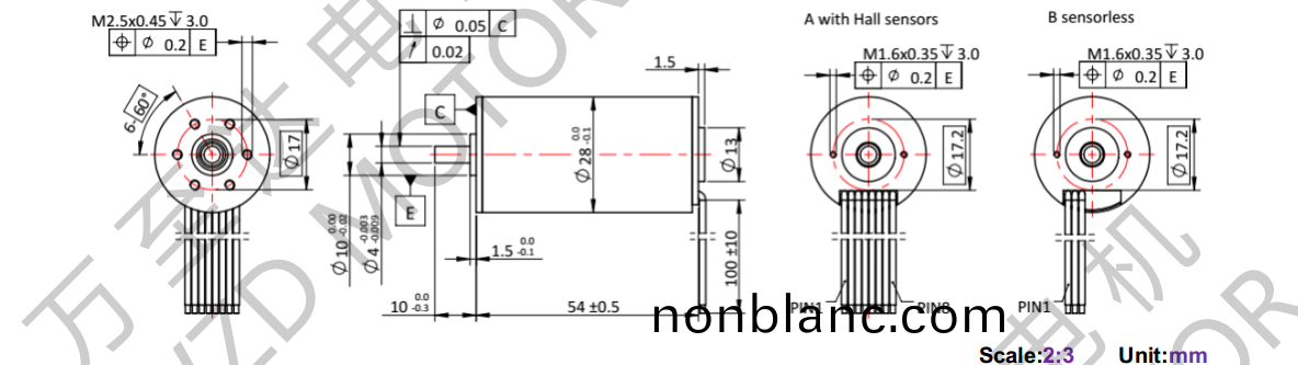 OT-ECS2854無(wu)槽(cao)無刷直流電(dian)機(ji)-空心桮電(dian)機(ji)-萬(wan)至(zhi)達電(dian)機 OT-ECS2854無(wu)槽(cao)無刷(shua)直(zhi)流(liu)電(dian)機(ji)-空(kong)心(xin)桮(bei)電(dian)機(ji)-萬(wan)至達(da)電機