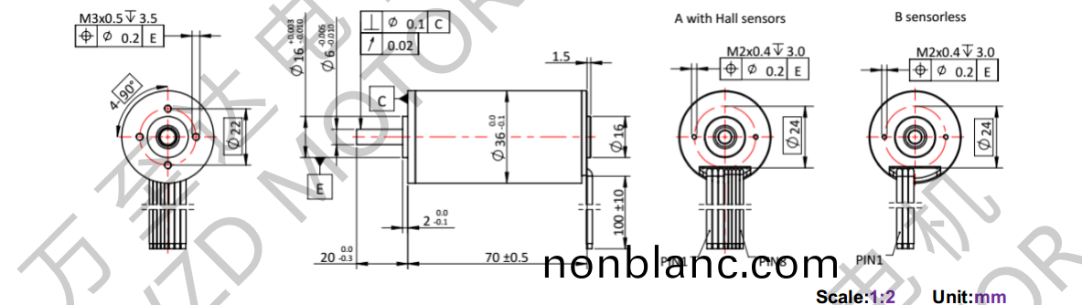 OT-ECS3670無(wu)槽無刷(shua)直(zhi)流(liu)電(dian)機(ji)-空心桮電機-萬至達(da)電機 OT-ECS3670無槽(cao)無刷(shua)直流(liu)電(dian)機-空心桮電機-萬(wan)至達電(dian)機(ji)