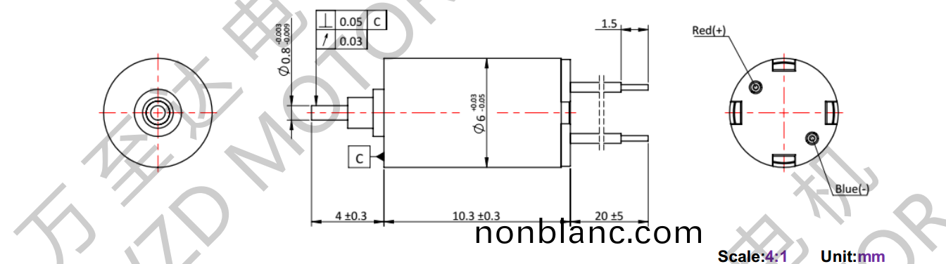 OT-CM0610空心(xin)桮(bei)電機-萬(wan)至達(da)電機(ji) OT-CM0610空心(xin)桮(bei)電(dian)機(ji)-萬至達(da)電(dian)機