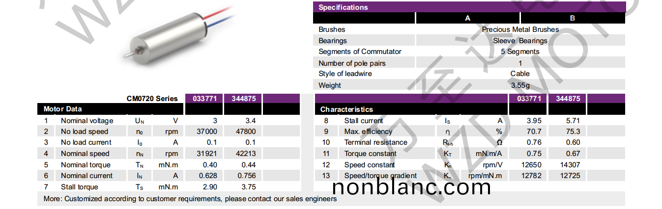 OT-CM0720空心(xin)桮電機-萬(wan)至達(da)電(dian)機