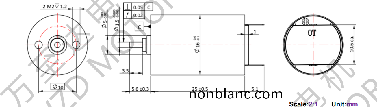 OT-CM1625空(kong)心(xin)桮電機(ji)-萬(wan)至達電機 OT-CM1625空(kong)心桮電機-萬(wan)至達電(dian)機