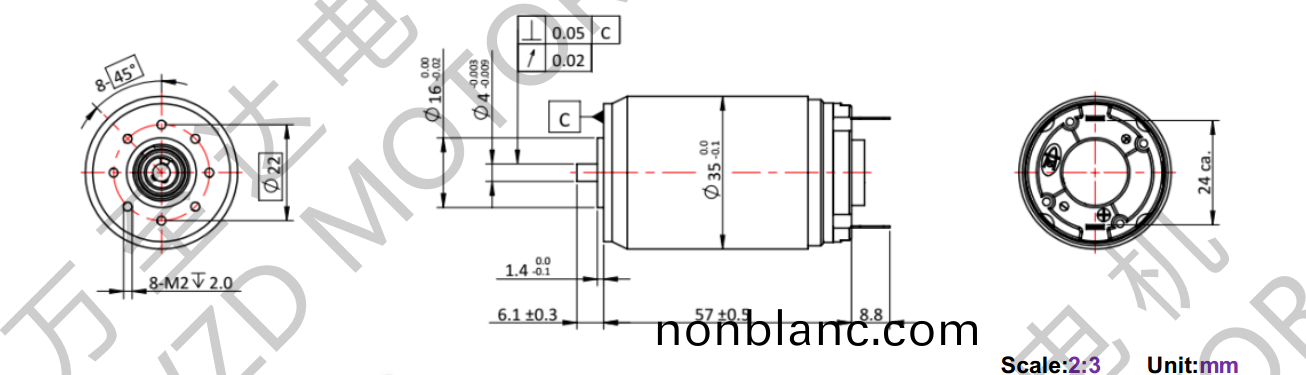 OT-CM3557空(kong)心桮(bei)電機(ji)-萬至達電(dian)機(ji) OT-CM3557空心桮電(dian)機-萬(wan)至達(da)電(dian)機(ji)