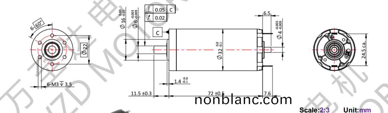 OT-CM3272空(kong)心桮電(dian)機-萬至(zhi)達(da)電(dian)機(ji) OT-CM3272空心(xin)桮電(dian)機-萬(wan)至(zhi)達(da)電(dian)機(ji)