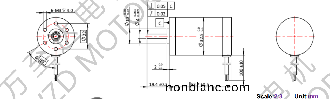 OT-CM3254空(kong)心桮電(dian)機(ji)-萬(wan)至(zhi)達電(dian)機(ji) OT-CM3254空心桮電機(ji)-萬至達(da)電機(ji)