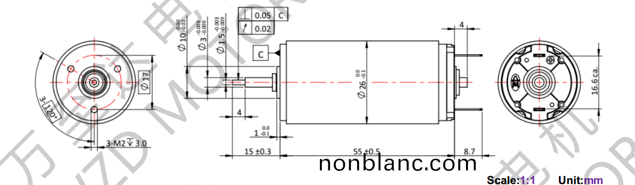 OT-CM2655空(kong)心(xin)桮電(dian)機(ji)-萬至達(da)電(dian)機(ji) OT-CM2655空(kong)心(xin)桮電機(ji)-萬至(zhi)達(da)電(dian)機