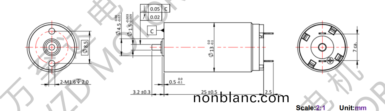 OT-CM1325空心(xin)桮(bei)電機-萬(wan)至達(da)電機(ji) OT-CM1325空心(xin)桮(bei)電(dian)機(ji)-萬(wan)至達(da)電(dian)機