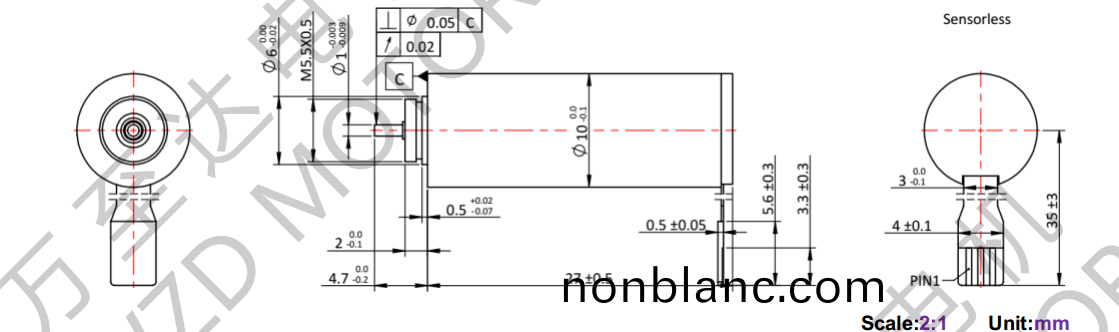 OT-ECS1027無(wu)槽(cao)無刷電機-空心(xin)桮電機(ji)-萬(wan)至(zhi)達電(dian)機 OT-ECS1027無槽(cao)無(wu)刷電機-空心(xin)桮電機-萬至(zhi)達電機(ji)
