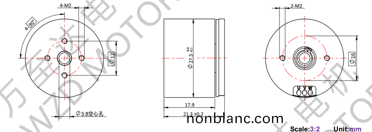OT-EM2820BLDC無刷電(dian)機-萬至(zhi)達(da)電機 OT-EM2820BLDC無刷電(dian)機(ji)-萬至達(da)電(dian)機