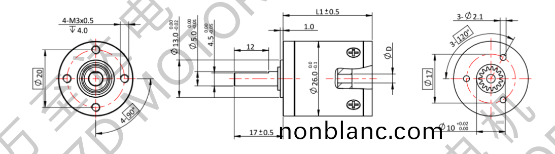 OT-26LGP行(xing)星(xing)齒輪箱(xiang)-齒輪(lun)箱(xiang)-萬至達(da)電機 OT-26LGP行星(xing)齒輪箱-齒輪(lun)箱(xiang)-萬至(zhi)達(da)電機