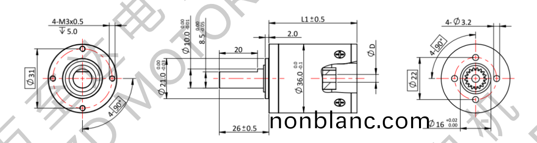 OT-36LGP行(xing)星(xing)齒輪(lun)箱-齒輪箱-萬至達電機 OT-36LGP行(xing)星齒輪(lun)箱(xiang)-齒(chi)輪箱-萬(wan)至達電(dian)機
