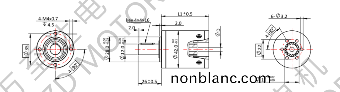 OT-42GP行星(xing)齒(chi)輪箱-齒輪(lun)箱-萬(wan)至達電機(ji) OT-42GP行星齒(chi)輪(lun)箱-齒輪(lun)箱-萬(wan)至達電(dian)機(ji)