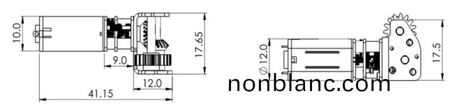 萬(wan)至(zhi)達(da)電(dian)機(ji)外(wai)形圖(tu) 