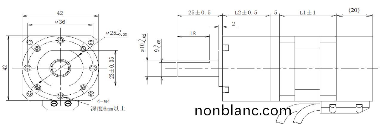 42係(xi)列(lie)閉環步進(jin)電(dian)機+齒輪(lun)箱結構 42係列閉環步(bu)進(jin)電機+齒(chi)輪(lun)箱結(jie)構