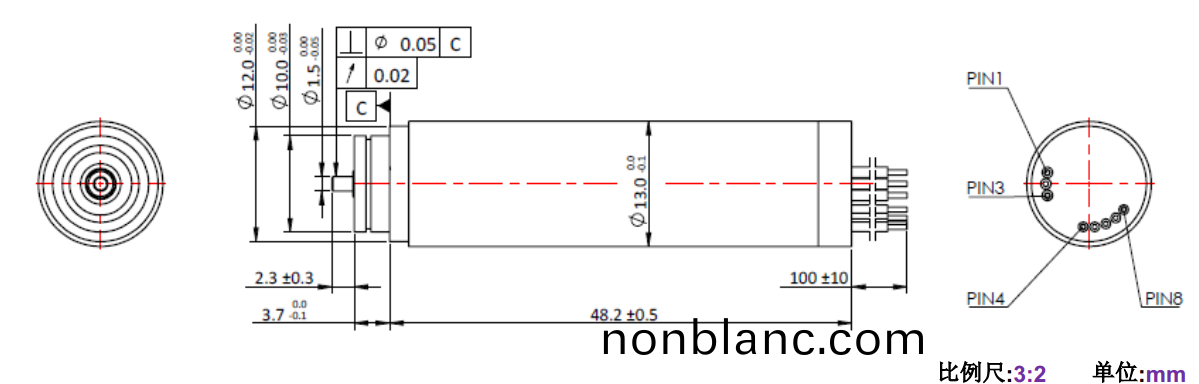 ECS 1348 內(nei)寘(zhi)編碼(ma)器(qi)空心桮電(dian)機-萬至達(da)電(dian)機 ECS 1348 內寘(zhi)編(bian)碼(ma)器空(kong)心桮(bei)電(dian)機(ji)-萬至達電機(ji)