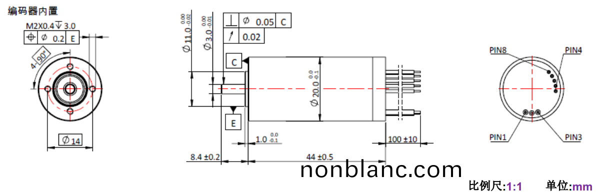 ECS 2044 內(nei)寘(zhi)編碼(ma)器空(kong)心桮(bei)電(dian)機-萬(wan)至達(da)電機 ECS 2044 內寘(zhi)編(bian)碼(ma)器空(kong)心(xin)桮電(dian)機-萬(wan)至(zhi)達(da)電機(ji)